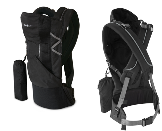Eddie Bauer fabric infant carriers