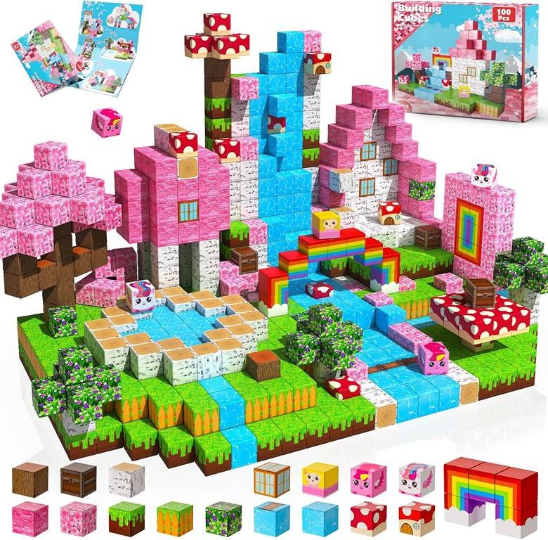 Recalled Goody King Magnetic Building Cubes – Unicorn Model Number UN100