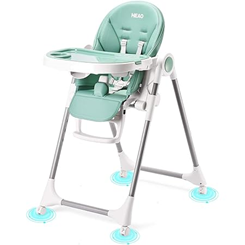 Recalled HEAO High Chair with static wheels