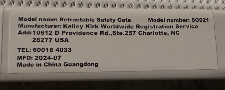 Retractable Safety Gates