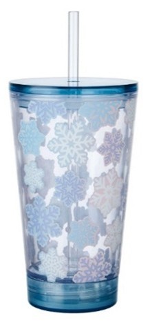 Recalled Built LUUM LED Tumbler - LET IT SNOW