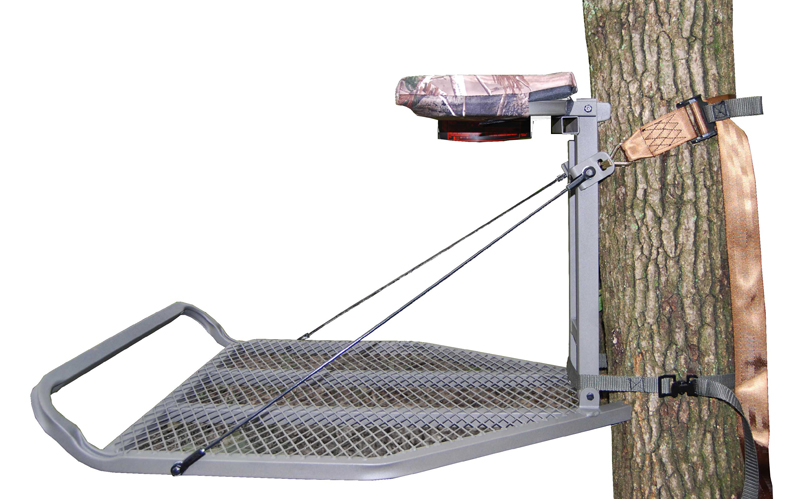 Summit Treestands Crush Series Perch, Stoop and Ledge treestands for hunters