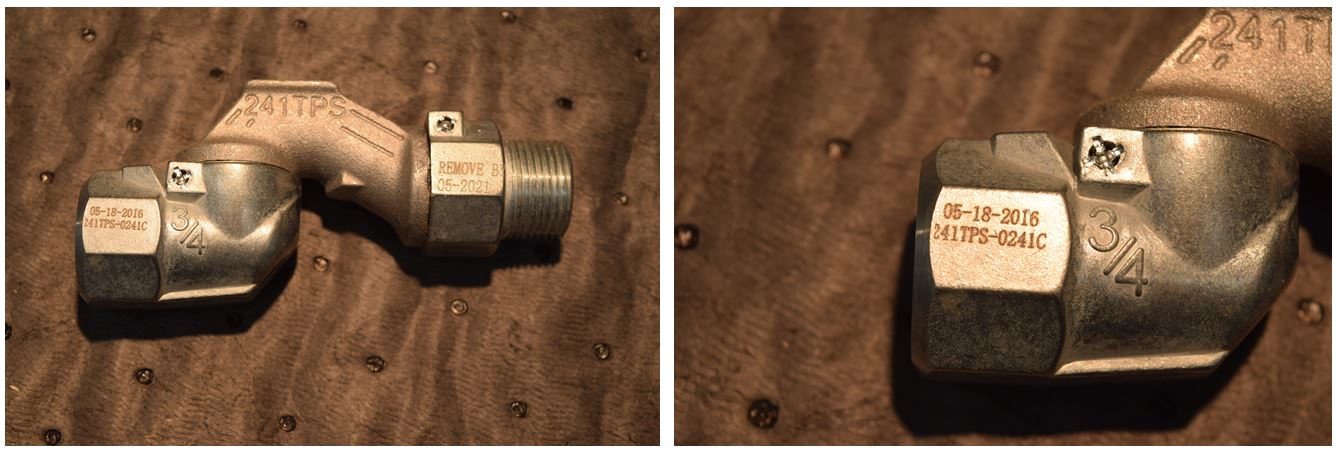 Model 241C ¾ inch with MFG Date 01-01-2013 through 03-12-2017