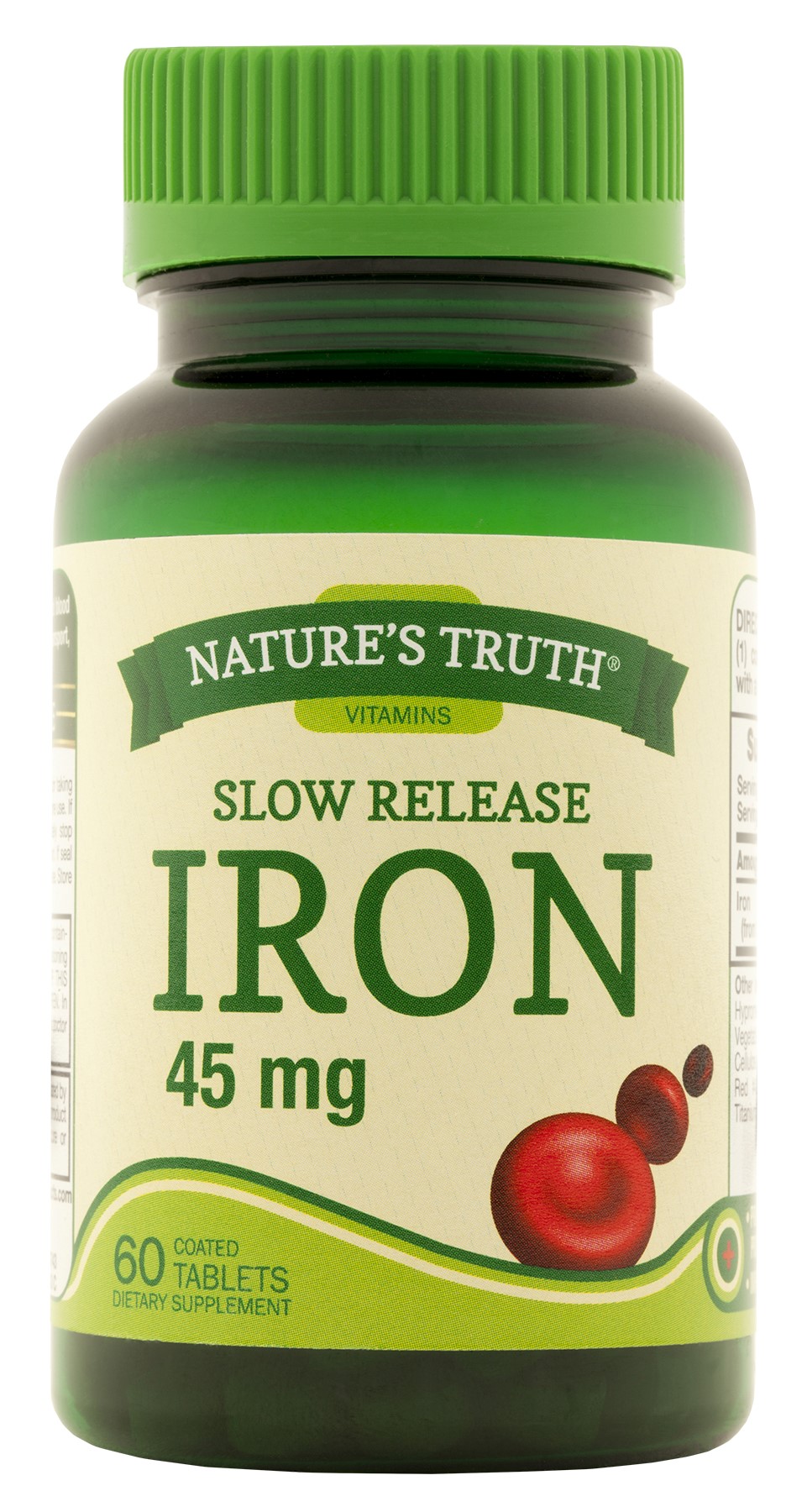 Nature's Truth Slow Release Iron Supplements
