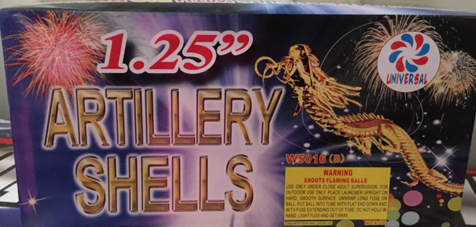 1.25” Artillery Shells