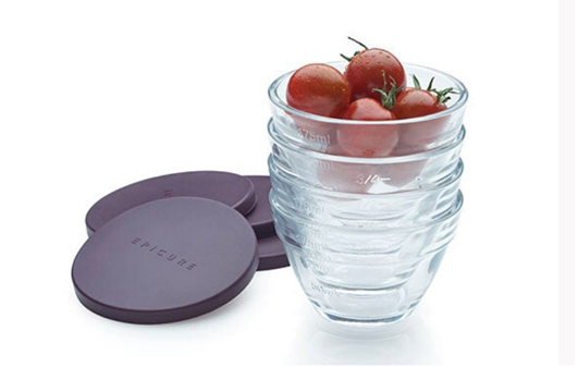 Recalled Epicure Glass Prep Bowls