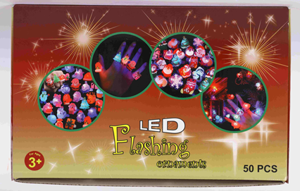 Front view of packaging box