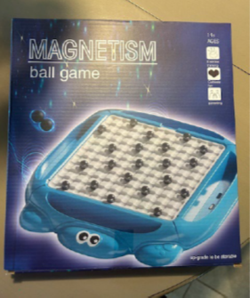 Recalled Zelbuck "Magnetism ball game" – box