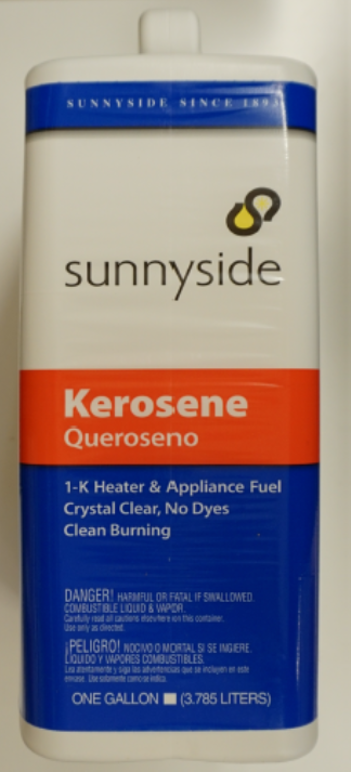 Recalled Sunnyside 1-K Kerosene Heater Fluid Portable Fuel Container (Side)