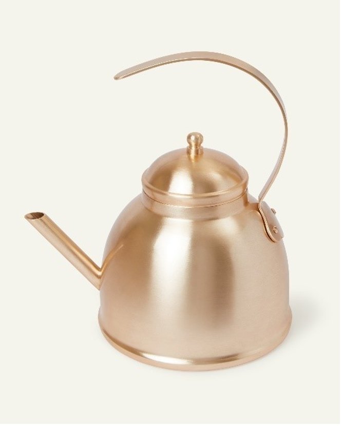 Recalled Brushed Gold Kettle