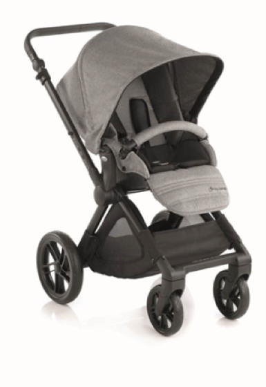 double pram with buggy board