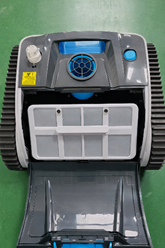 Recalled Wybot Osprey 700 Max (Front with Top Cover Open)