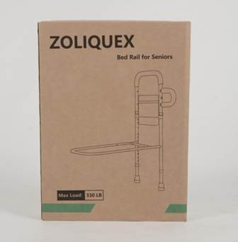 Recalled ZOLIQUEX Bed Rail Packaging