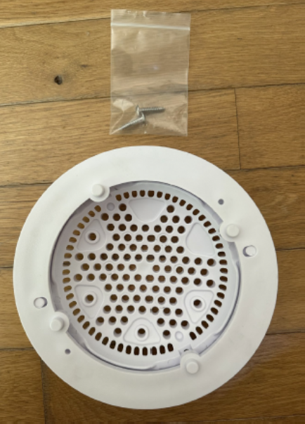 Recalled OeyUoc Pool Drain Rear Cover with Screws