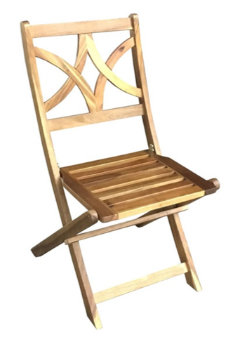 TJX retira del mercado sillas plegables de madera y cordón parte de un  conjunto estilo bistró debido a riesgo de caída