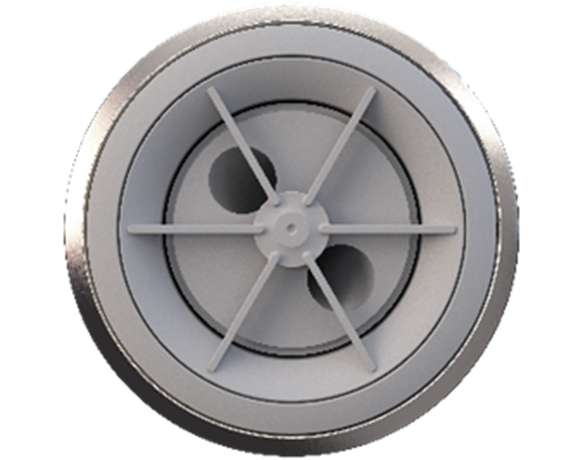 Recalled Hydromassage rotary jet with 6 fins