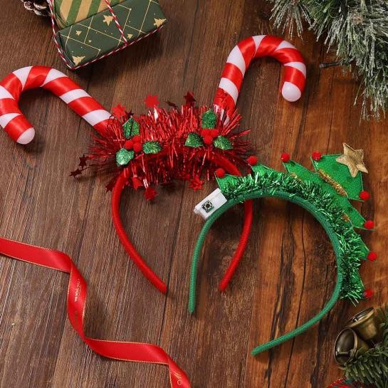 Dresbe LED Christmas Headbands
