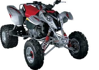 "Predator 500" all-terrain vehicles (ATVs)