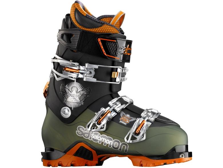 Ski Boot Sole Pads with Steel Inserts and All-Terrain Ski Boots