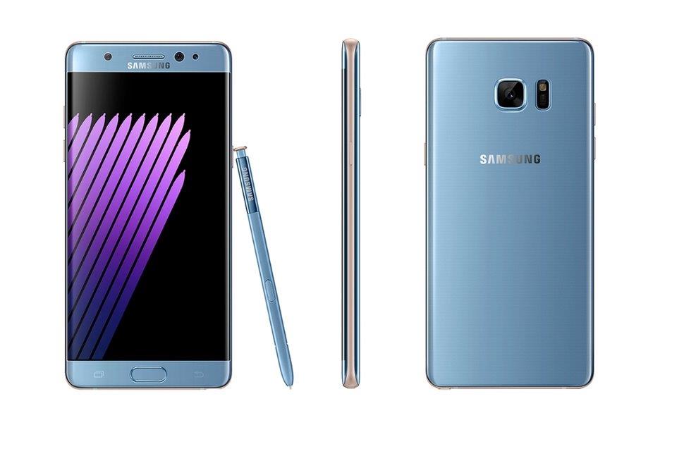 Recalled Samsung Galaxy Note7 phone