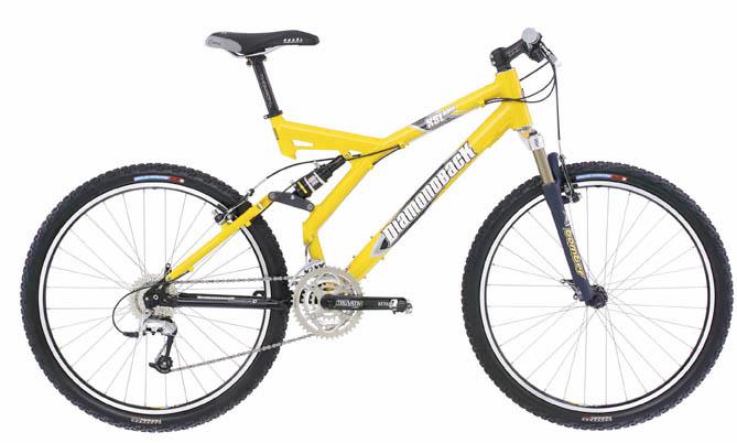 2001 Diamondback XSL-Race and XSL-Pro Mountain Bicycles