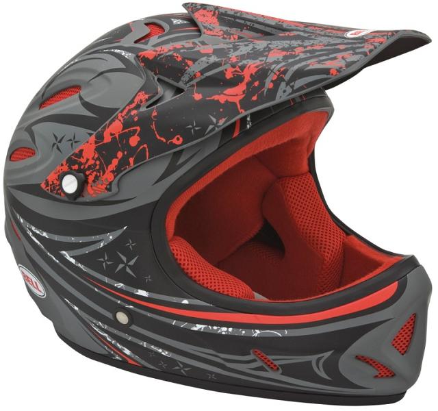 Full-face bicycle helmets