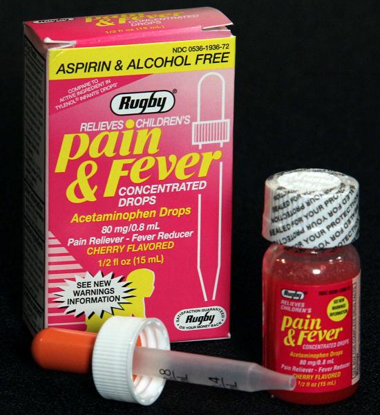 Children's Pain & Fever Concentrated Drops