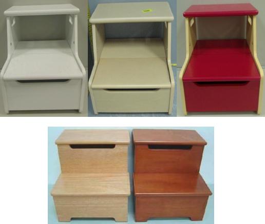 Step Stools with Storage