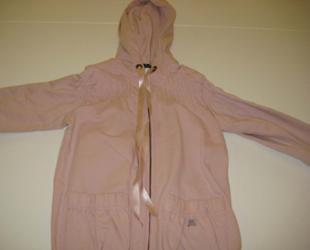 Children's hooded cardigans with drawstrings