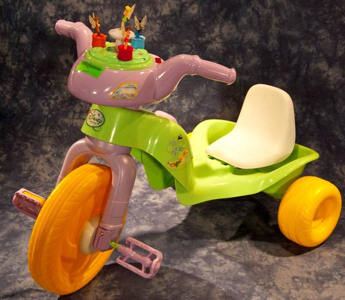 Disney Fairies Plastic Racing Trikes