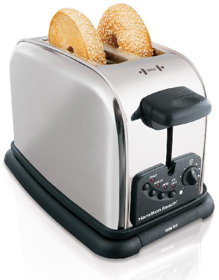 Hamilton Beach® classic chrome 2-slice toasters