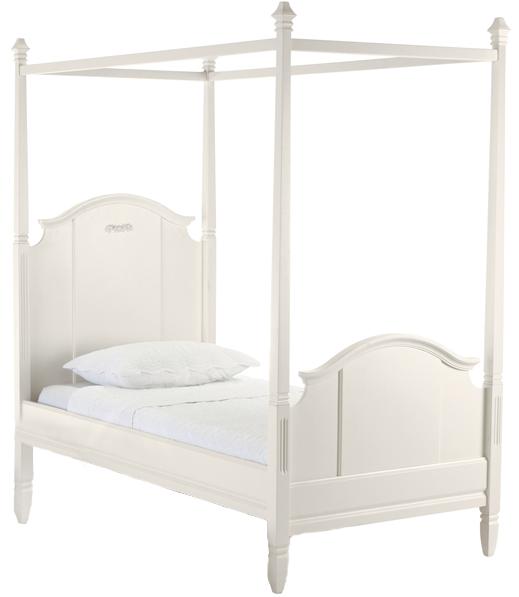 pottery barn kids white bed