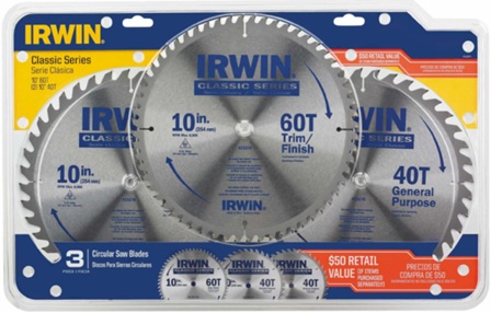 Classic Series Circular Saw Blade 3-Pack