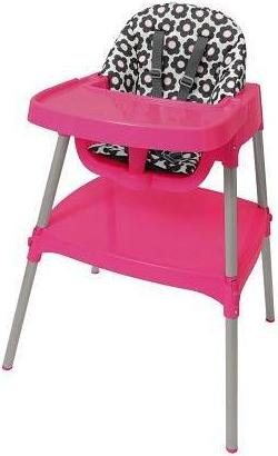 Convertible high chairs