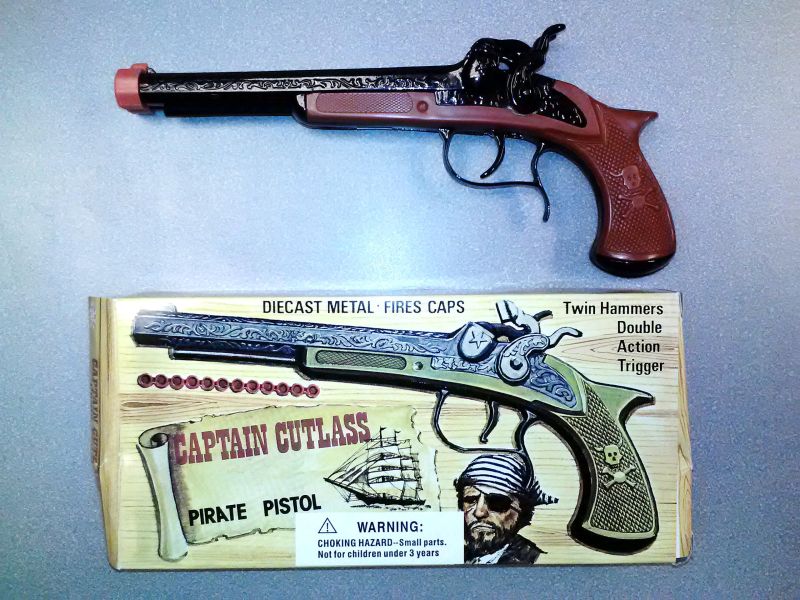 Captain Cutlass Toy Pirate Pistols