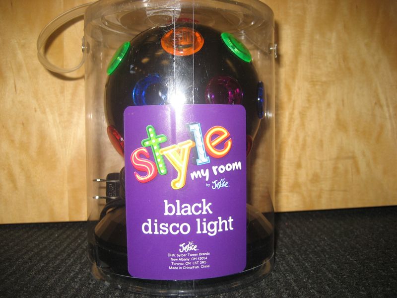 Black Disco Light, style 900528