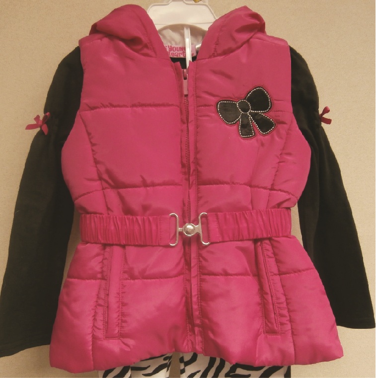 Girl's Three-Piece Clothing Set