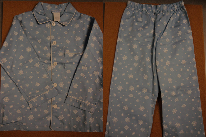 Children's two-piece pajama sets