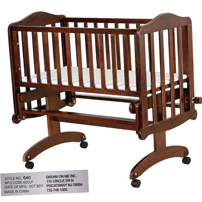 Dream On Me Haven Cradle Cribs Nursery Beds Natural Baby Furniture
