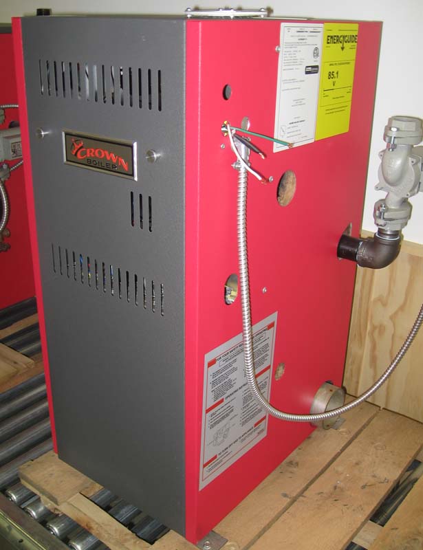 Gas-fired hot water boilers