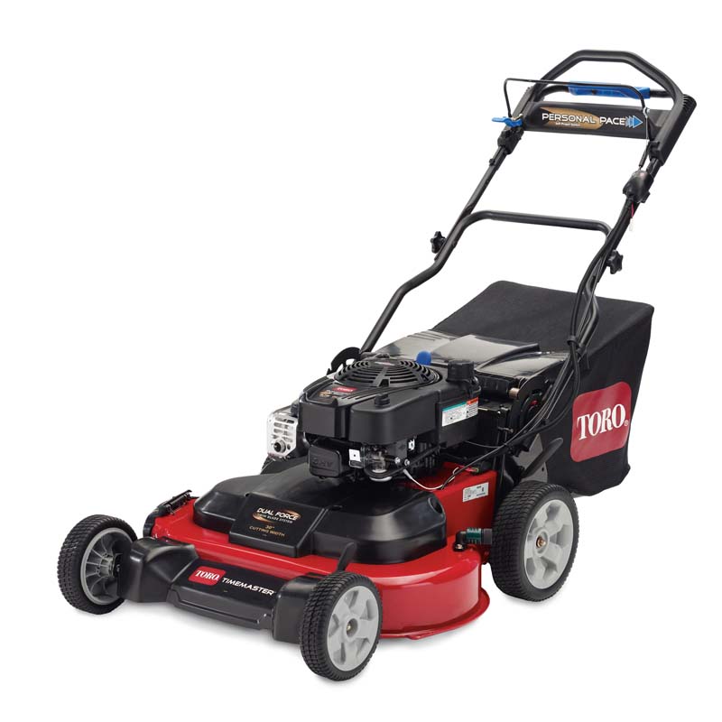 TimeMaster and TurfMaster lawn mowers