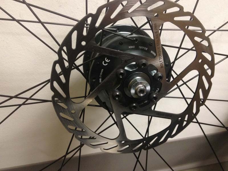 2012 Source Eleven and Source Expert Disc bicycles with Supernova Switchable Dynamo Front Hubs