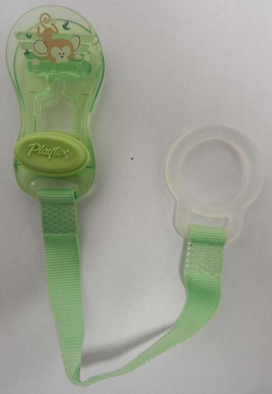 Playtex pacifier holder clips