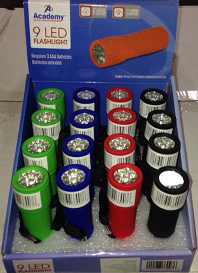 LED flashlights