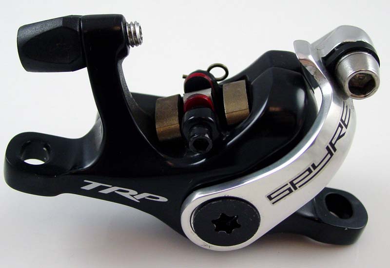 Spyre and Spyre SLC dual-piston mechanical disc brake calipers