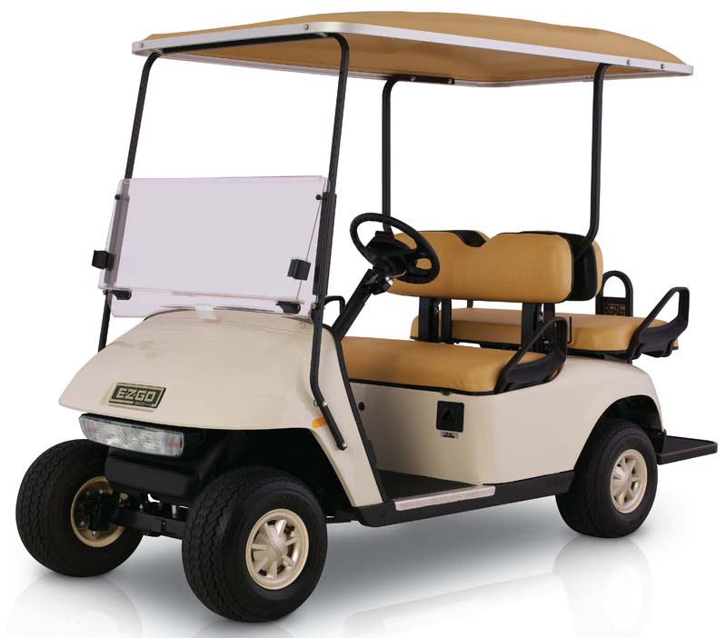 Golf cars, shuttles and off-road utility vehicles