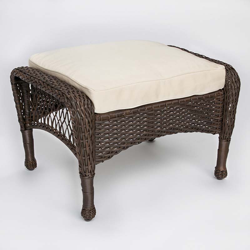 Wilson and Fisher brand Cayman Resin Wicker Ottoman
