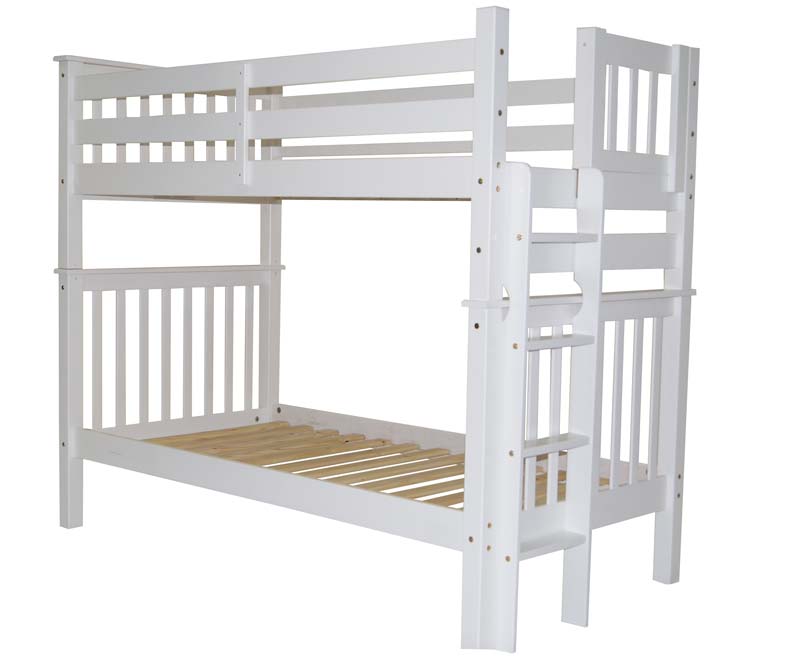 bunk bed with ladder