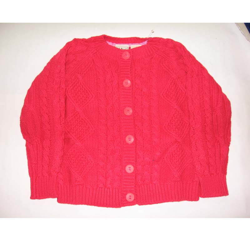 Fisherman's and Open Stitch Children's Sweaters