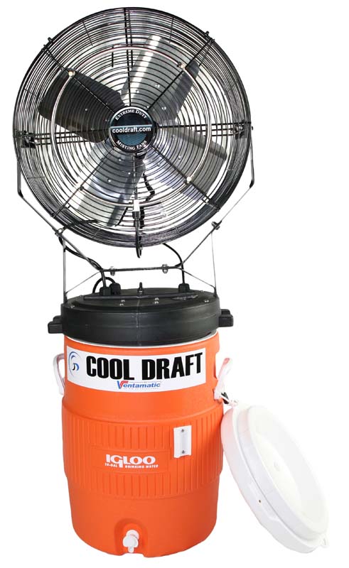 Cool Draft Misting Fans